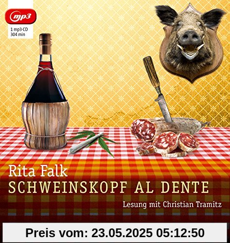 Schweinskopf al dente (mp3-Ausgabe): Lesung mit Christian Tramitz (1 mp3-CD)