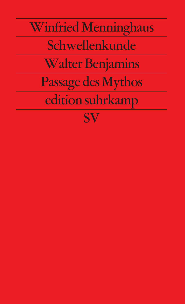 Schwellenkunde von Suhrkamp Verlag