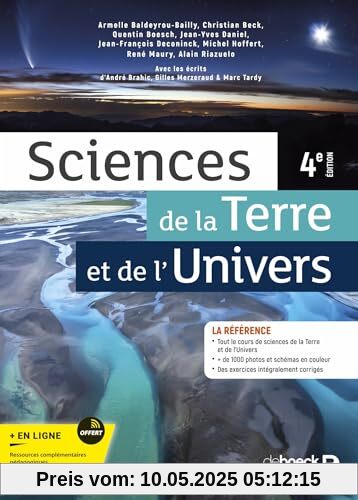 Sciences de la Terre et de l'Univers