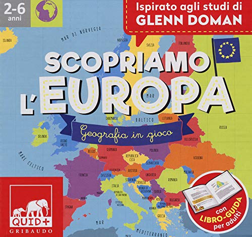 Scopriamo l'Europa. Geografia in gioco. Ispirato agli studi Glenn Doman. Con 80 carte. Con poster (Quid+) von QUID+
