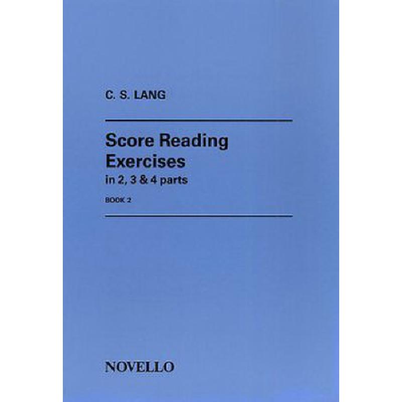 Score reading exercises book 2