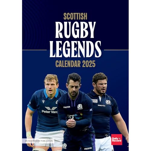 Scottish Rugby Union Legends A3 Calendar 2025 Scottish Rugby Union Legends A3 Calendar 2025 von Danilo Promotions LTD