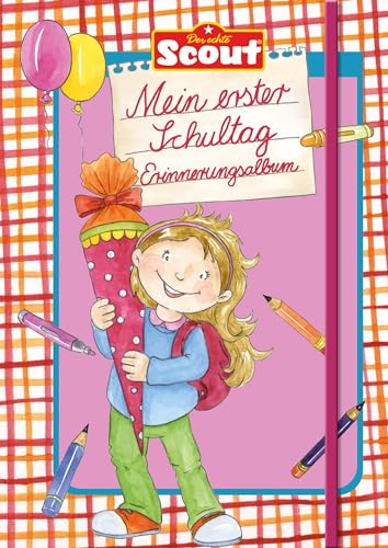 Scout - Mein erster Schultag Erinnerungsalbum (Mädchen) (Scout Erstlesebücher) von LINGEN