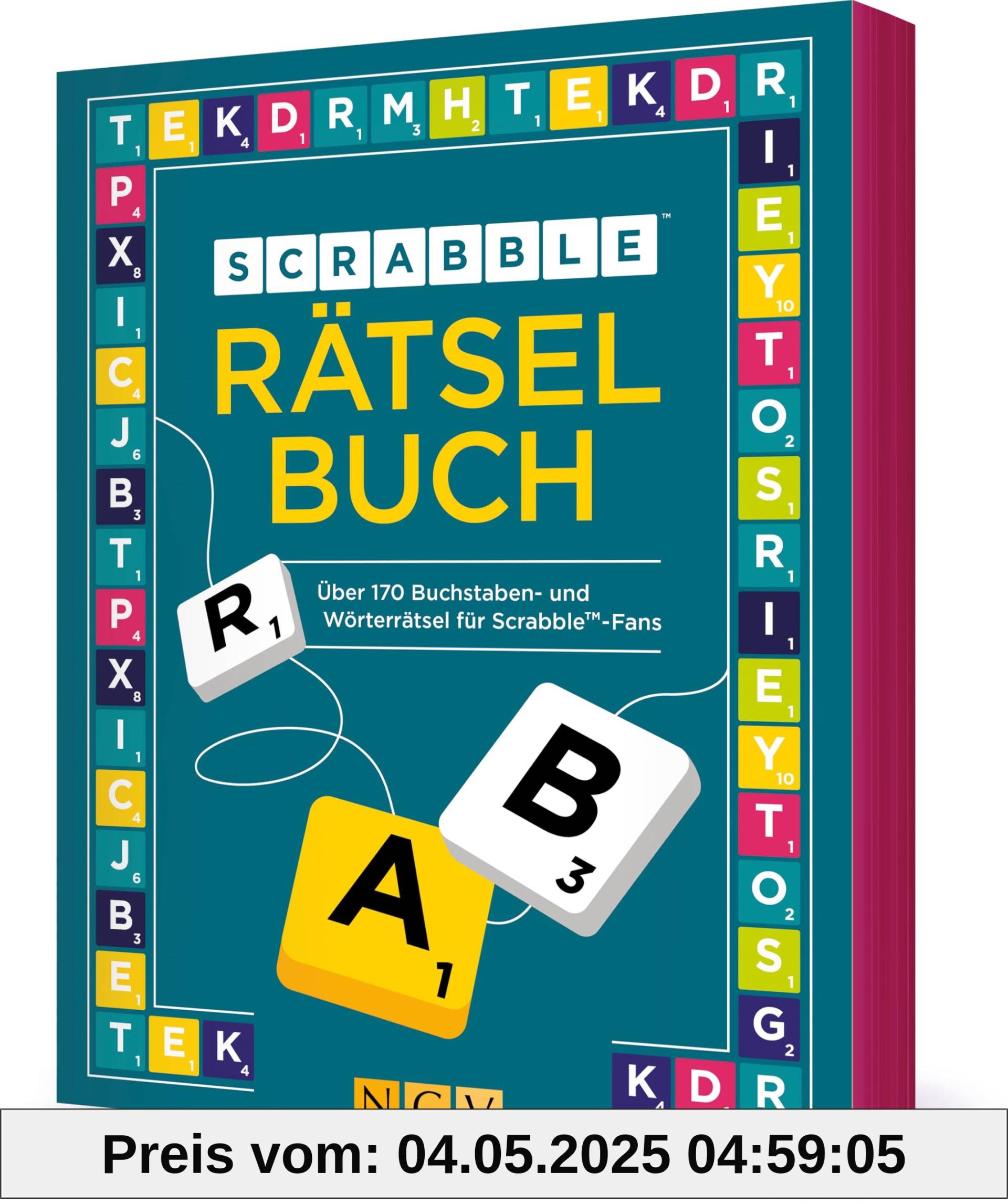 Scrabble™-Rätselbuch: Über 170 Buchstaben- und Wörterrätsel für Scrabble™-Fans