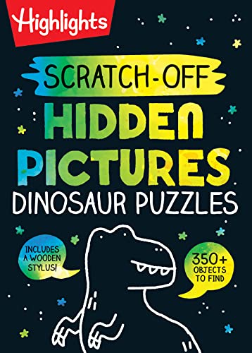 Scratch-Off Hidden Pictures Dinosaur Puzzles (Highlights Scratch-Off Activity Books) von PENGUIN USA