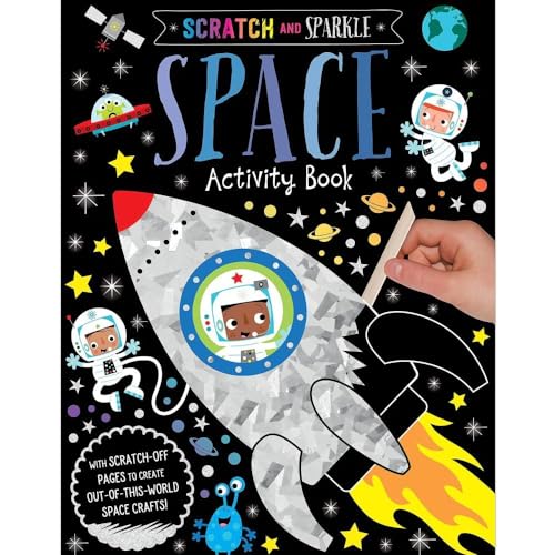 Scratch and Sparkle Space Activity Book