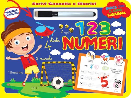 Scrivi e cancella 1 2 3 numeri. Ediz. illustrata. Con pennarello cancellabile Scrivi e cancella 1 2 3 numeri. Ediz. illustrata. Con pennarello cancellabile von 2M