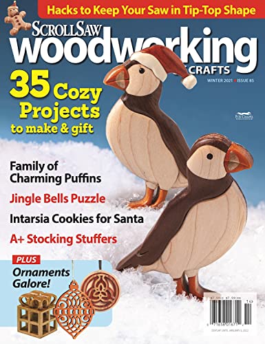 Scroll Saw Woodworking & Crafts Issue 85 Winter 2021