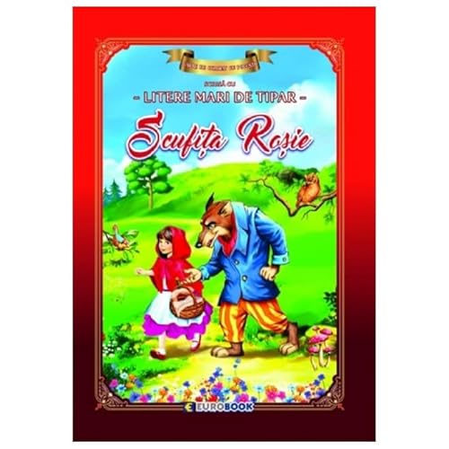 Scufita Rosie. Carte De Colorat Cu Povesti Scrisa Cu Litere Mari De Tipar Scufita Rosie. Carte De Colorat Cu Povesti Scrisa Cu Litere Mari De Tipar von Eurobook
