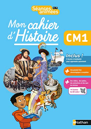 Séances animées - Mon cahier d'histoire CM1 von NATHAN