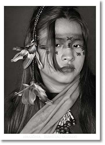 Sebastiao Salgado. Amazonia. Poster 'Ashaninka Girl' von Taschen GmbH