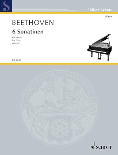 Sechs Sonatinen: Klavier.: piano. (Edition Schott)