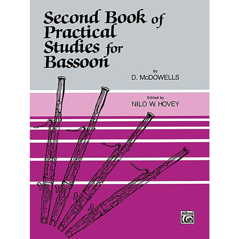 Second book of practical studies for bassoon