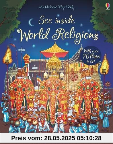 See Inside: World Religions: With over 60 flaps to lift