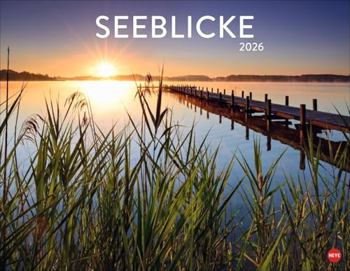 Seeblicke Posterkalender 2026: Großer Wandkalender 2026, mit Naturaufnahmen, die den Alltag vergessen lassen. Hochwertiger Foto-Kalender im Großformat. Seeblicke Posterkalender 2026: Großer Wandkalender 2026, mit Naturaufnahmen, die den Alltag vergessen lassen. Hochwertiger Foto-Kalender im Großformat. von Heye