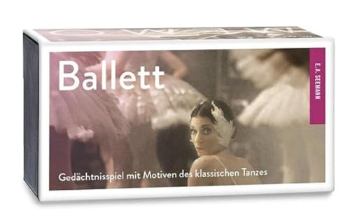 Seemann Henschel GmbH Ballett-Memo: Gedächtnisspiel mit Motiven des klassischen Tanzes Spiel White Seemann Henschel GmbH Ballett-Memo: Gedächtnisspiel mit Motiven des klassischen Tanzes Spiel White