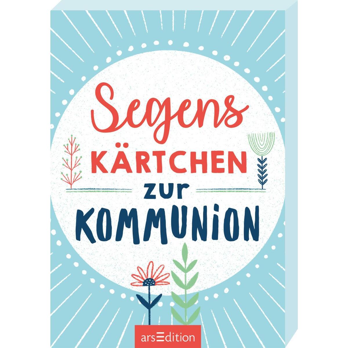 Segenskärtchen zur Kommunion von ars edition