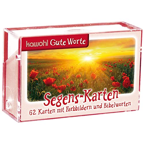 Segenskarten: 62 Karten mit Farbbildern und Bibelworten