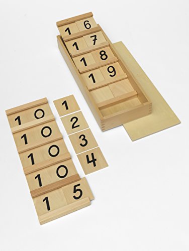 Seguintafeln I: Montessori-Material (Montessori-Materialien)