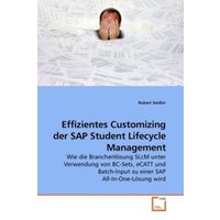 Seidler, R: Effizientes Customizing der SAP Student Lifecycl