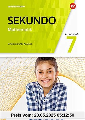 Sekundo - Mathematik für differenzierende Schulformen - Allgemeine Ausgabe 2018: Arbeitsheft mit Lösungen 7