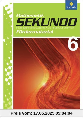 Sekundo: Mathematik für differenzierende Schulformen - Ausgabe 2009: Förderheft 6