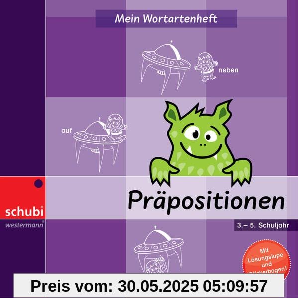 Selbstlernhefte für den Anfangs- und Förderunterricht / Mein Wortartenheft: Präpositionen