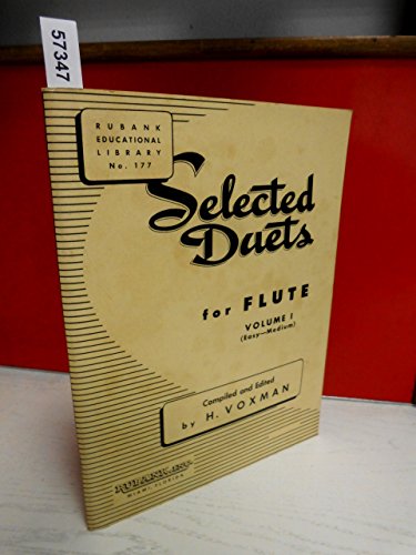 Selected Duets for Flute: Volume 1 - Easy to Medium (Rubank Educational Library, Band 177): Easy-medium (Rubank Educational Library, 177, Band 1) von Rubank Publications