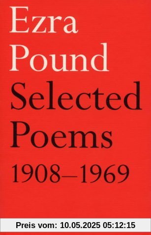 Selected Poems, 1908-59 Selected Poems, 1908-59