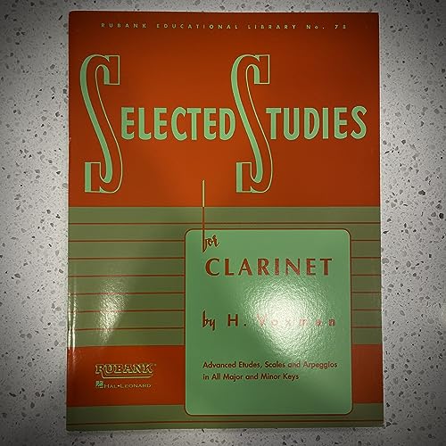 Selected Studies: For Clarinet (Rubank Educational Library, Band 78)