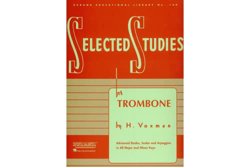 Selected Studies: For Trombone (Rubank Educational Library, Band 159)