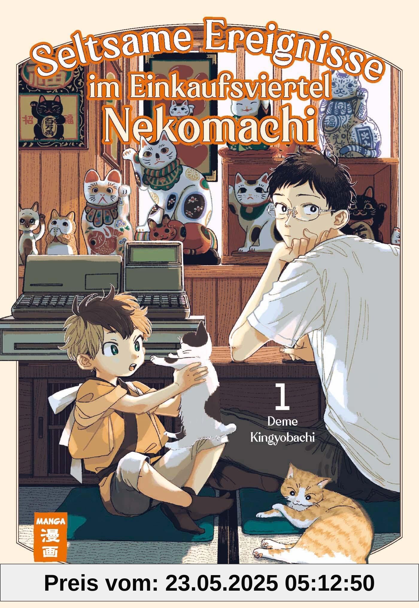 Seltsame Ereignisse im Einkaufsviertel Nekomachi 01