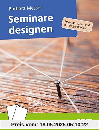 Seminare designen: 60 Impulskarten und 20-seitiges Booklet