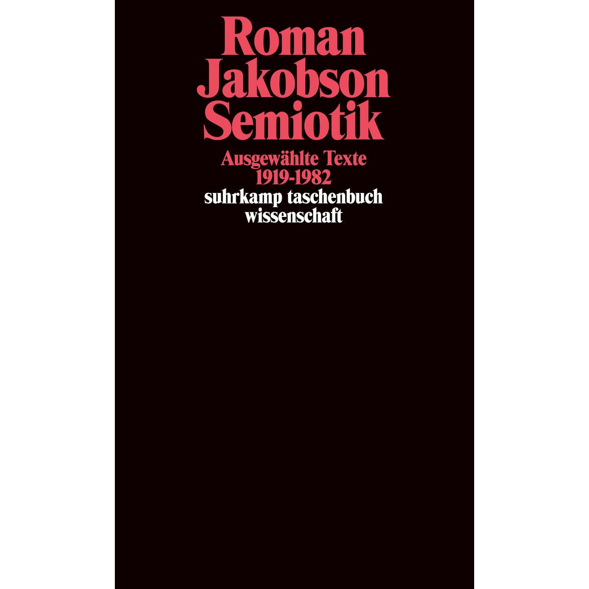 Semiotik von Suhrkamp Verlag AG
