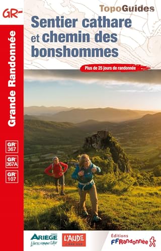 Sentier cathare et chemin des Bonshommes GR367/107 (0367): réf. 367 (Grande Randonnée, Band 367) von Federation Francaise de la Randonnee Pedestre