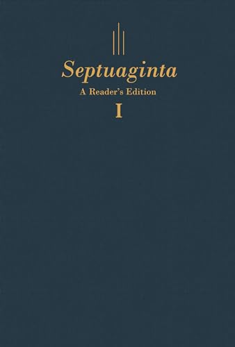 Septuaginta: A Reader's Edition Hardcover: Two-Volume Set