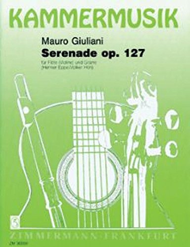 Serenade Op 127. Flöte, Violine, Gitarre von Musikverlag Zimmermann