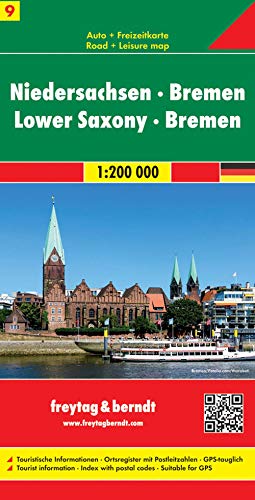 Serie Deutschland / Niedersachsen - Bremen: Maßstab 1:200.000 / 1:200000 (freytag & berndt Auto + Freizeitkarten, Band 215)