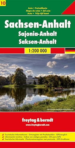 Serie Deutschland / Sachsen-Anhalt: Maßstab 1:200.000 / 1:200000 (Serie Deutschland: Maßstab 1:200.000, Band 216) von Freytag & Berndt