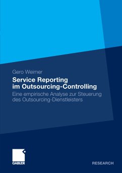 Service Reporting im Outsourcing-Controlling (eBook, PDF) von Betriebswirtschaftlicher Verlag Gabler
