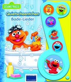 Sesamstraße - Quietscheentchen Bade-Lieder - Liederbuch mit Sound - Pappbilderbuch mit 6 Melodien von Phoenix International Publications