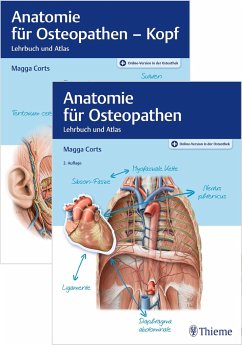 Set Anatomie für Osteopathen von Thieme, Stuttgart