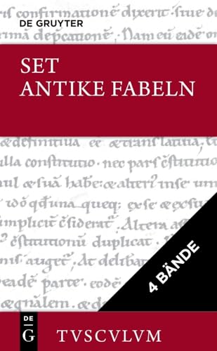 [Set Antike Fabeln, Tusculum, 4 Bände] (Sammlung Tusculum)