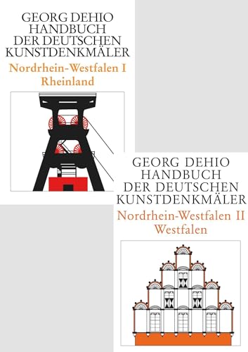 [Set Dehio - Handbuch der deutschen Kunstdenkmäler / Nordrhein-Westfalen I+II]: Rheinland + Westfalen (Georg Dehio: Dehio - Handbuch der deutschen Kunstdenkmäler) von Deutscher Kunstverlag (DKV)