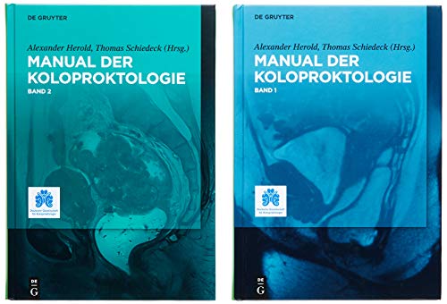 [Set Manual der Koloproktologie, Band 1+2] von de Gruyter