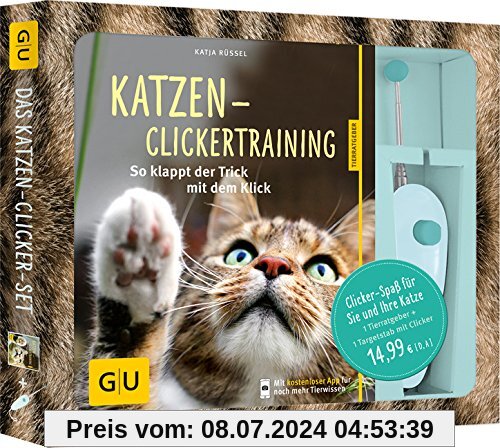Set: Katzen-Clicker: So klappt der Trick mit dem Klick. Clicker-Spaß für Sie und Ihre Katze! (GU Tier - Spezial)