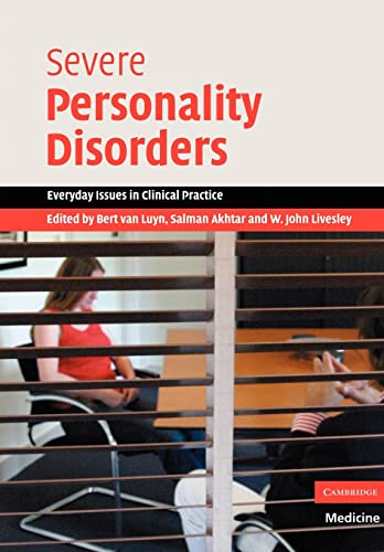Severe Personality Disorders: Everyday Issues in Clinical Practice