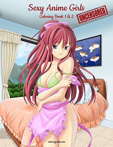 Sexy Anime Girls Uncensored Coloring Book for Grown-Ups 1 & 2 von Nconsulting