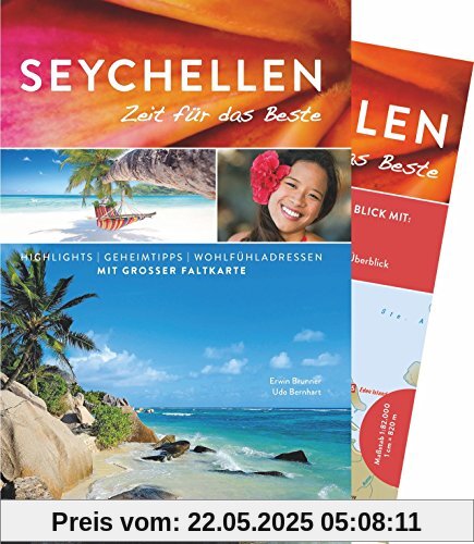 Seychellen Reiseführer 2018 - Zeit für das Beste: Highlights und Geheimtipps für die Inseln, mit Hotspots zum Segeln und Tauchen zwischen Fischen und praktischer Karte zum Herausnehmen. Seychellen Reiseführer 2018 - Zeit für das Beste: Highlights und Geheimtipps für die Inseln, mit Hotspots zum Segeln und Tauchen zwischen Fischen und praktischer Karte zum Herausnehmen.
