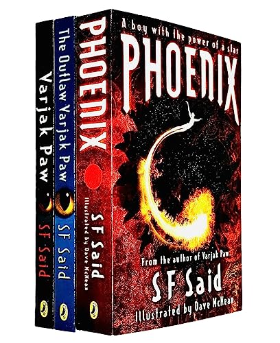 Sf said outlaw varjak paw,phoenix 3 books collection set